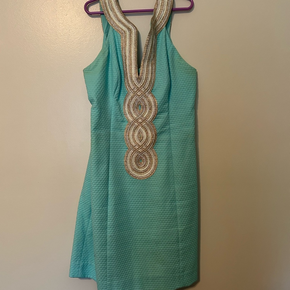 Blue Lilly Pulitzer Shift Dress